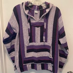 GALLEGOS IMPORTS BOHO SURFER HIPPIE HOODIE